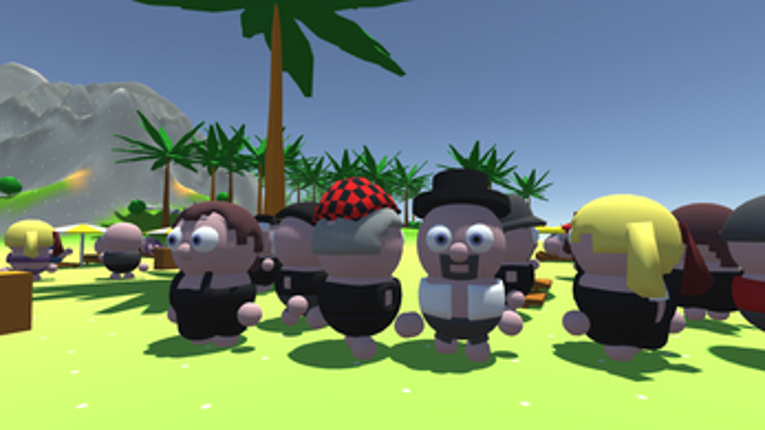 Palm Island 2048 screenshot