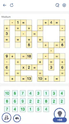 Crossmath - Math Puzzle Games screenshot