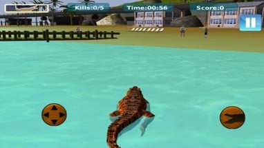 Hungry Crocodile 3D Evolution : Attack in the Wild Image