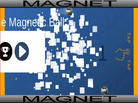 Magnetic Ball - Cool 2D Endless Run Game for Kids screenshot