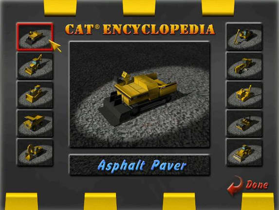 MatchBox Caterpillar Big Dirt Movers screenshot