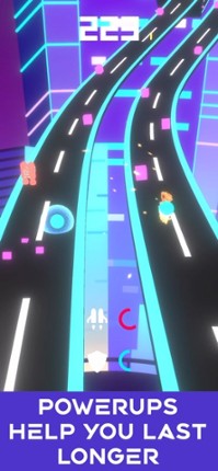 Neon Rush: Color Ball Road Run Image