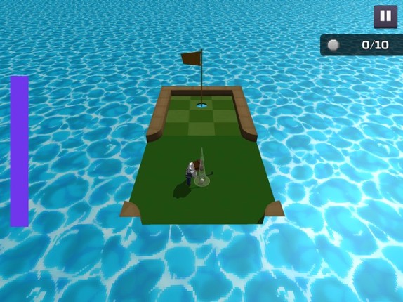 Pixel Golf 3D screenshot