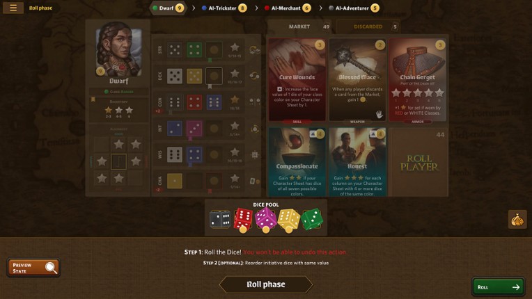 Roll Player - The Board Game screenshot