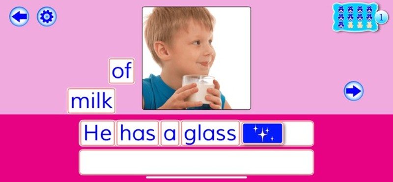 SENTENCE READING MAGIC 2 screenshot