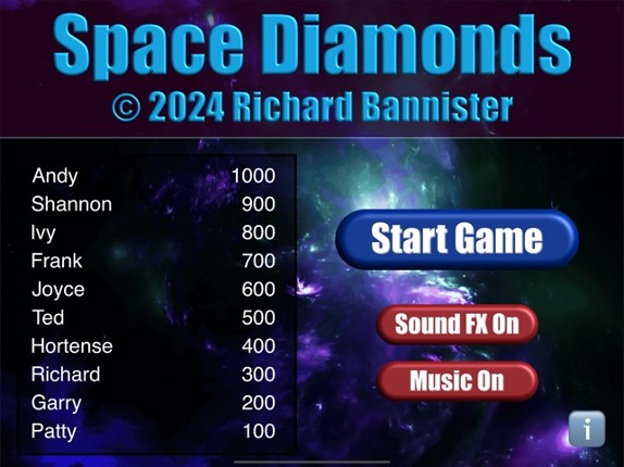 Space Diamonds screenshot