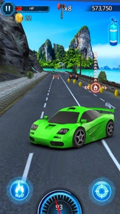 Street Racer vs Jet Bike - 3D Xtreme Road Traffic Race Free Game screenshot