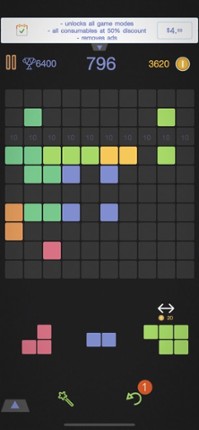 Tringles™ puzzle - royal 1010 screenshot