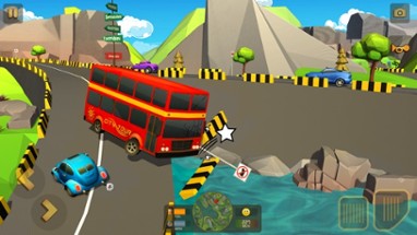 Uphill Bus Driving Adventure Image