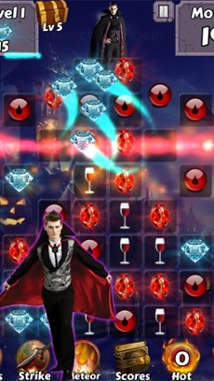 Vampires of Glory - Halloween blood diaries of the haunted academy games screenshot