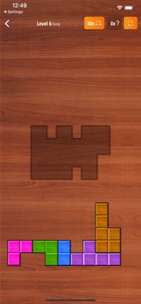 Wood Block Puzzle screenshot