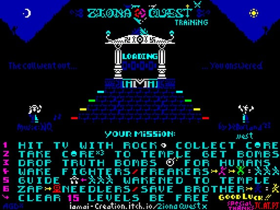 Ziona Quest X Game Cover