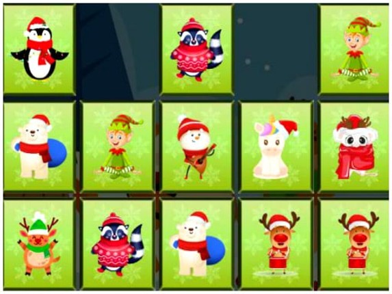 Animals Memory Xmas Image