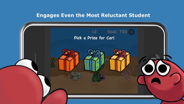 Carl Can Divide - Practice Division Multiplication screenshot