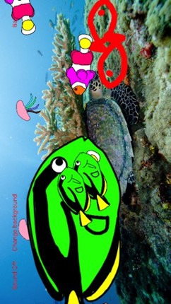 Coloring Book Fish Aquarium Image