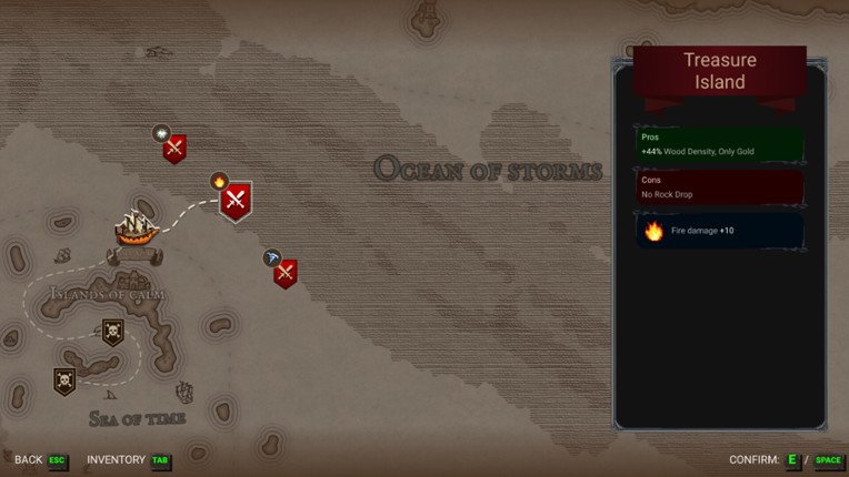 Curse of Pirates screenshot