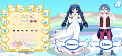 Dress Up Games, Angel Avatar Image