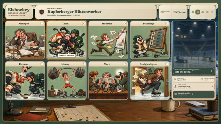 Eishockey Manager Legacy screenshot