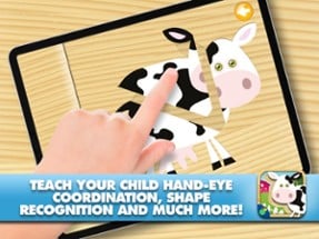 Farm Animal Puzzle Image