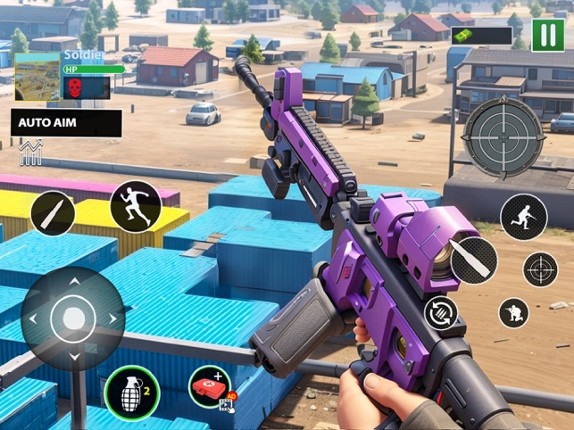 Firing Commando Fire Battle 3D screenshot