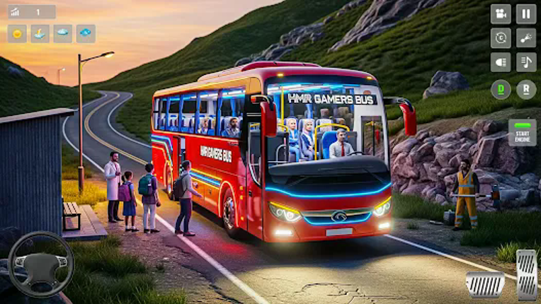 Bus Games HMR City Coach Drive screenshot