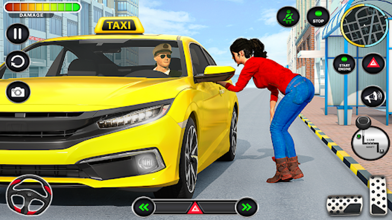 Cab Simulator Passenger Game screenshot