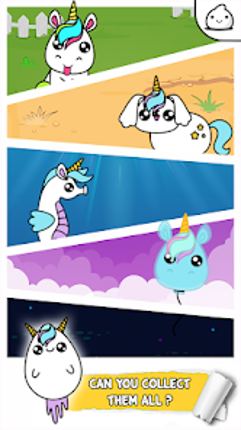 Unicorn Evolution Merge Kawaii Image