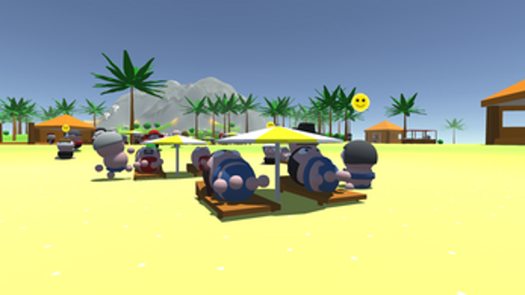 Palm Island 2048 screenshot