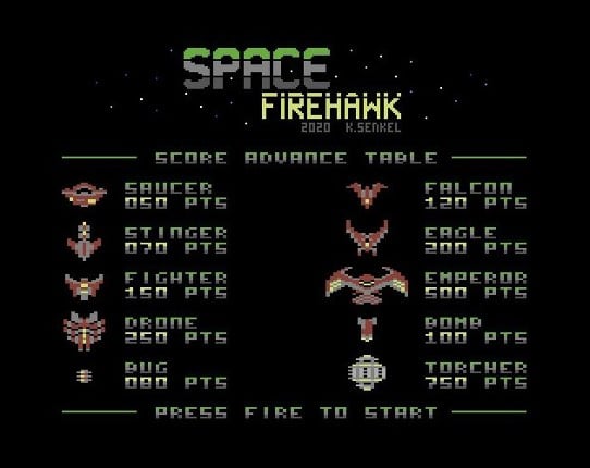 Space Firehawk (C64) Game Cover