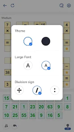 Crossmath - Math Puzzle Games screenshot