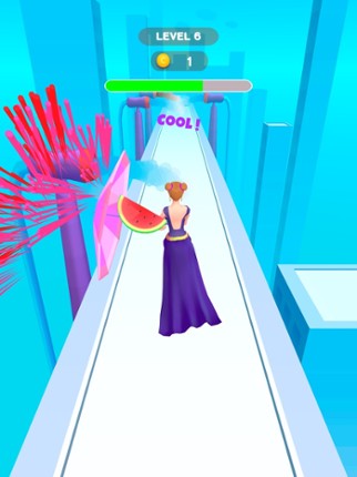 Girl With Umbrella Image