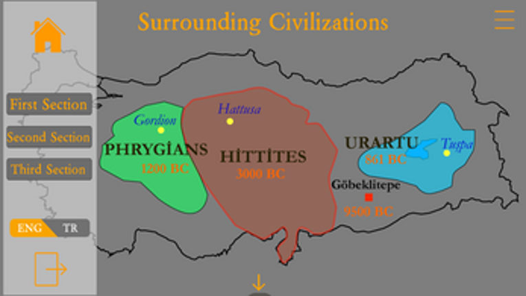 Gobeklitepe Virtual Exhibition screenshot