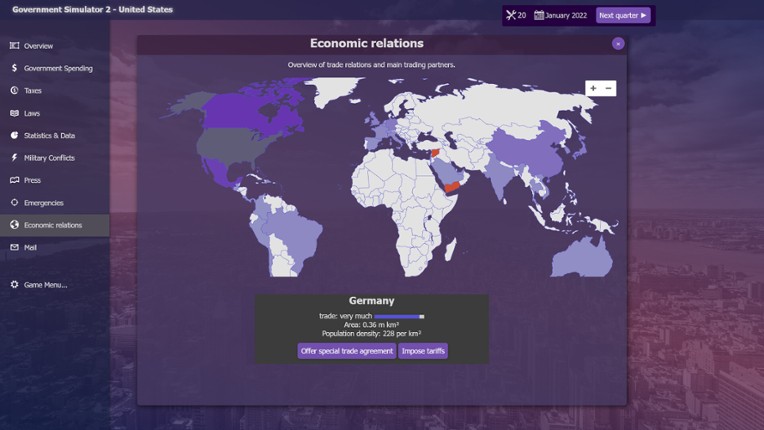 Government Simulator 2 screenshot