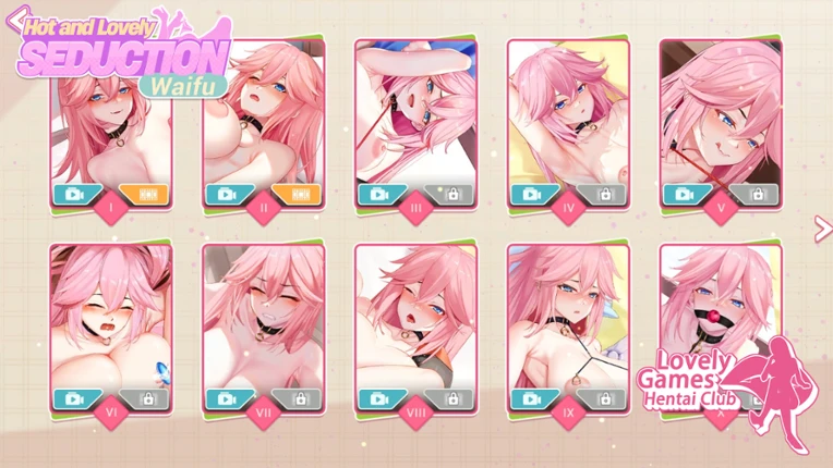 Hot and Lovely: Seduction Waifu screenshot