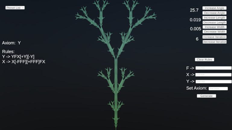 L-Systems Genorator Image
