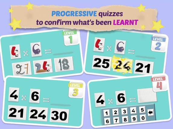 Mathemagics Multiplication screenshot