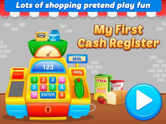 My First Cash Register Free - Store Shopping Pretend Play for Toddlers and Kids Image