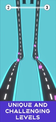 Neon Rush: Color Ball Road Run screenshot