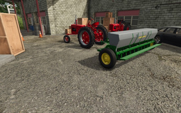 Old implements for drawbar tractors FS25 screenshot