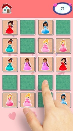 Princesses Find the Pairs Learning Game for 3 – 5 screenshot