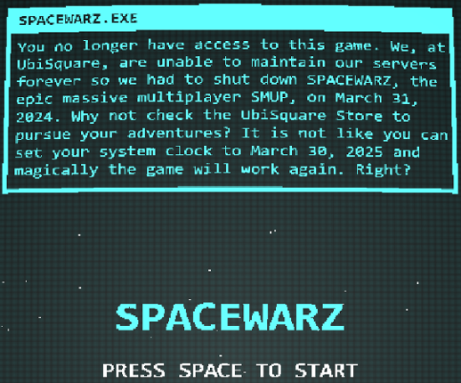 SPACEWARZ.EXE Image