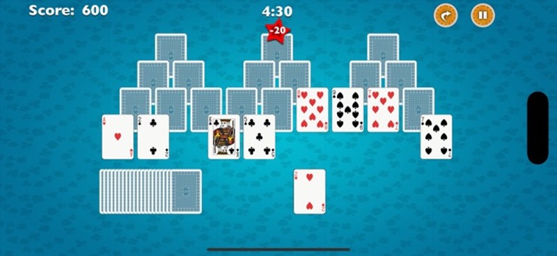 Tri-Peaks Solitaire screenshot