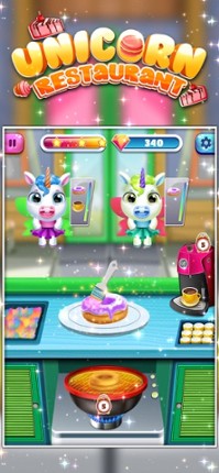Unicorn Cooking Mania Games screenshot