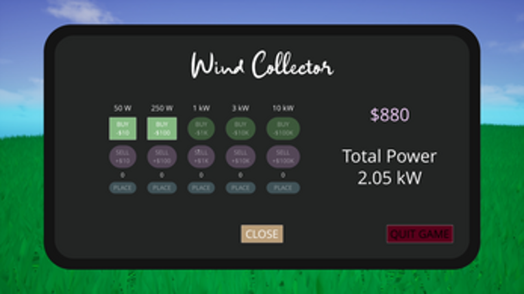 Wind Collector screenshot