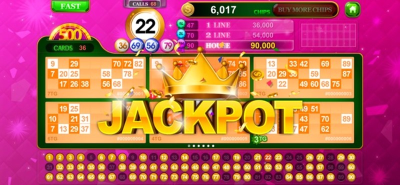Bingo Solo 90 : 90 Ball Bingo screenshot