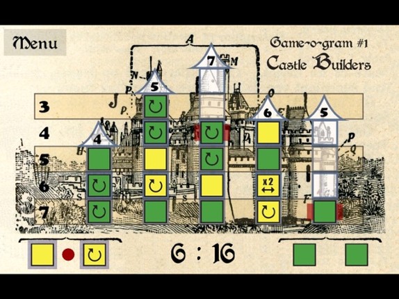 Castle Builders Board Game Image