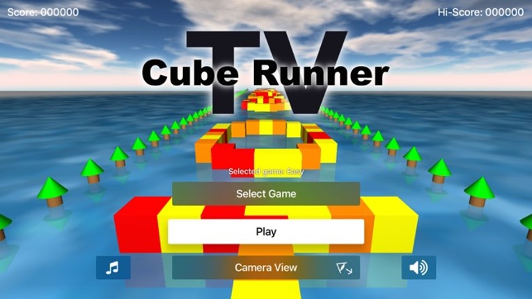 Cube Runner TV Image