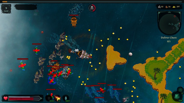 Curse of Pirates screenshot