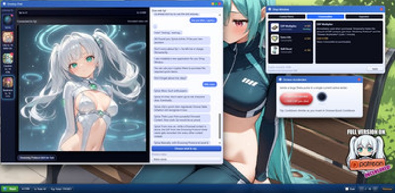 Drowsy Chat - NSFW Mind Control Clicker Game screenshot