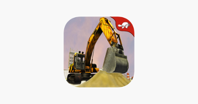 Excavator Crane: Bulldozer &amp; Concrete Loader Drive Image